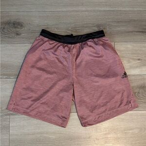 Adidas Men's Athletic Shorts in Pink and Black